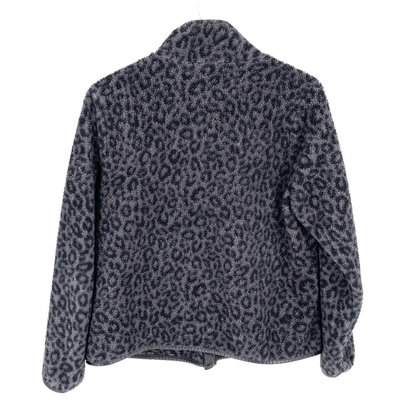 TORRID Sherpa Pu Trim Zip-Front Kimono Jacket - Picture 3 of 6